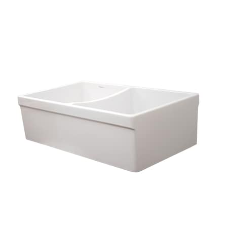 Rvrsbl Dbl Bowl Sink W/ 2 Lip On One Side And 2 ½ Lip On The Opposit